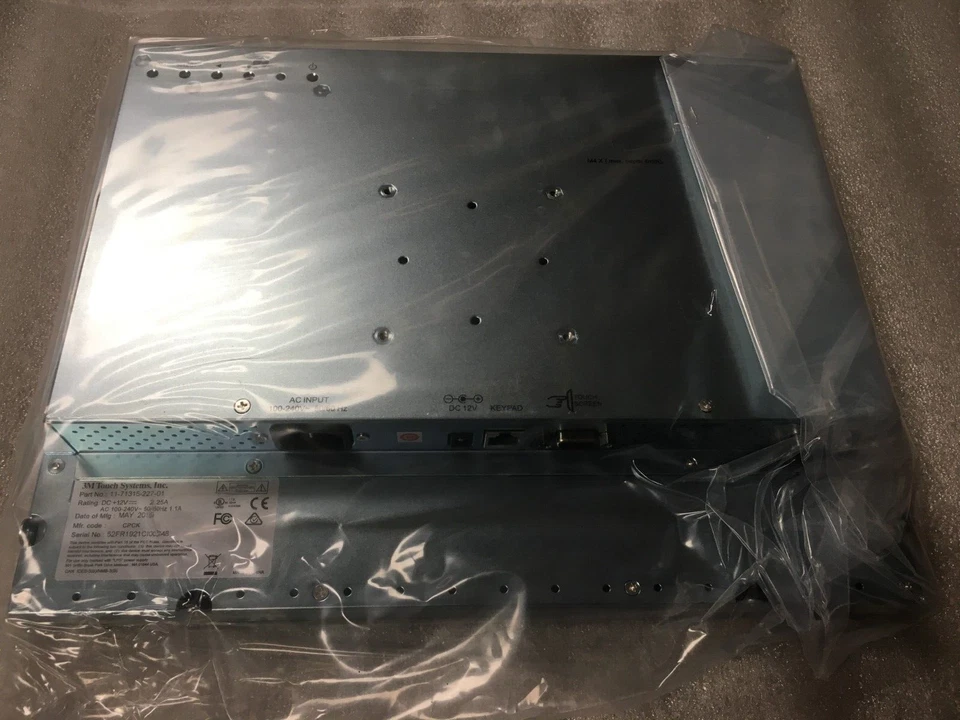 NEW 3M Touch System 11-71315-227-01 , C1500SS  Ser , 15" Touchscreen Display - Image 4 of 4