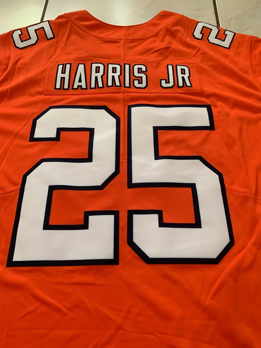 Nike Broncos #25 Chris Harris Jr Orange Nfl Jersey Mens Nwt Size 3XL