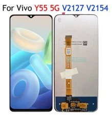 For Vivo Y55 5G V2127 V2154 LCD Display Touch Screen Digitizer Panel Assembly