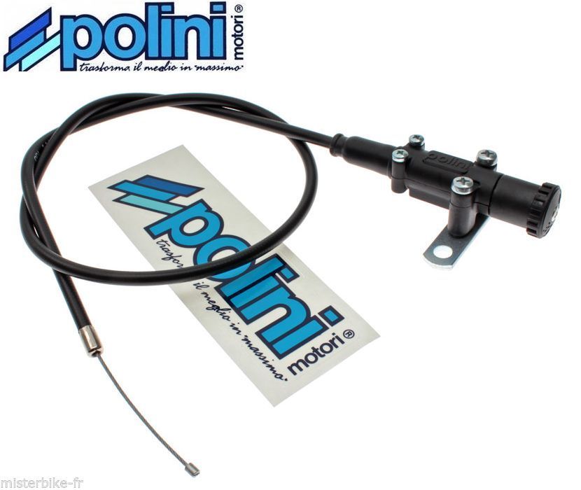 Commande de starter carburateur Polini à câble de 65cm pour un démarrage stable