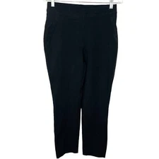 Spanx women’s polished pants size SP straight leg high waist black