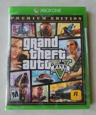Grand Theft Auto V Premium Edition Xbox One Brand New Factory Sealed GTA 5