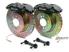 Brembo Rear Gt Brake 4pot Caliper Black 309x28 Drill Disc 911 Sc Carrera 66-89