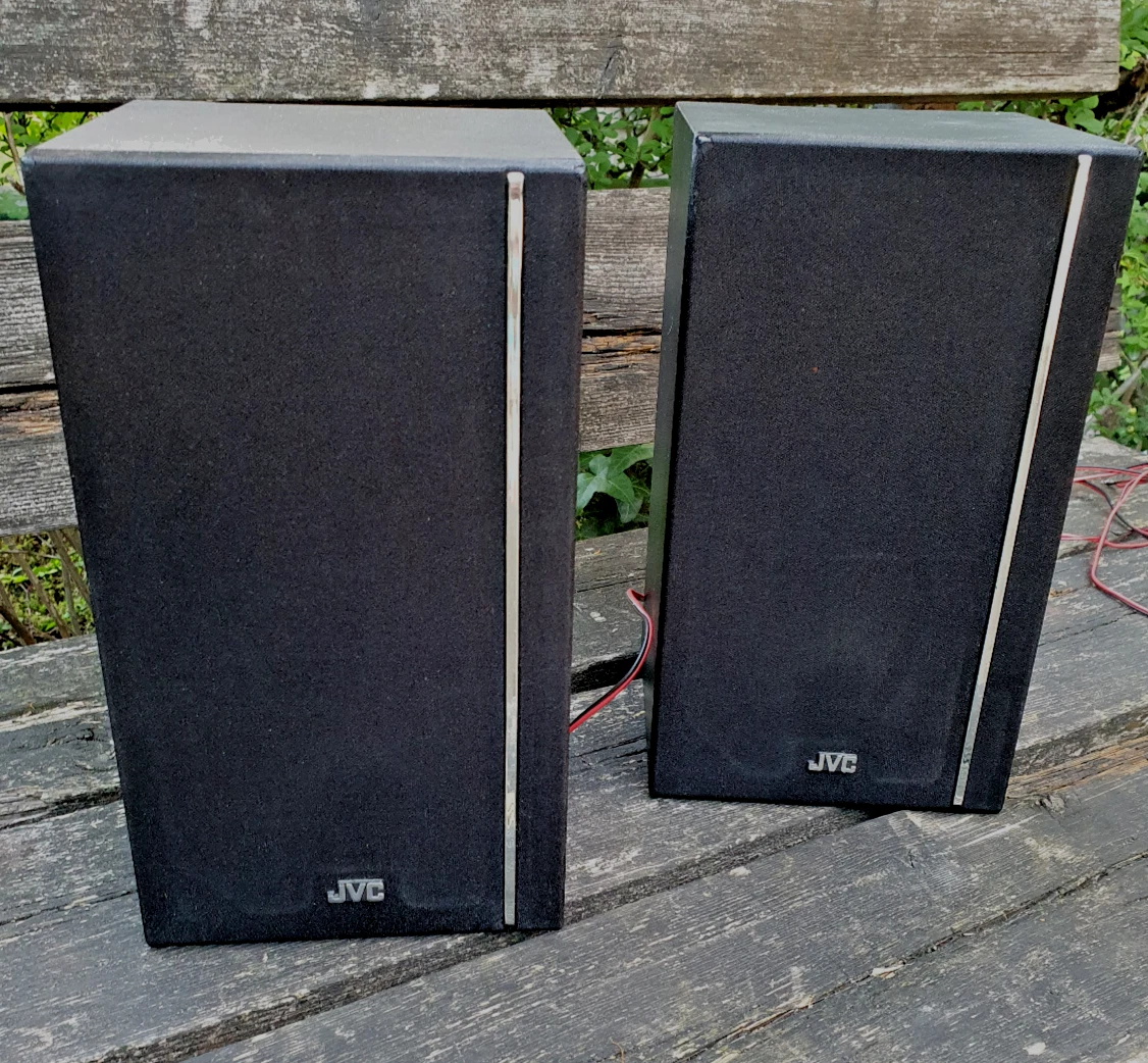 Enceinte JVC Zéro 4 – Vintage 1983 Avec Ampli JVC, Son D'époque Qui Déchire !