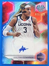 QTY AVL #/125! Aaliyah Edwards Auto Bowman Best Refractor Autograph