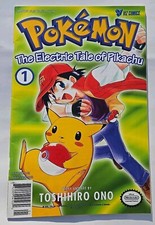 Pokemon The Electric Tale Of Pikachu 1 Viz Comics 3rd Print 1999 Nintendo HTF