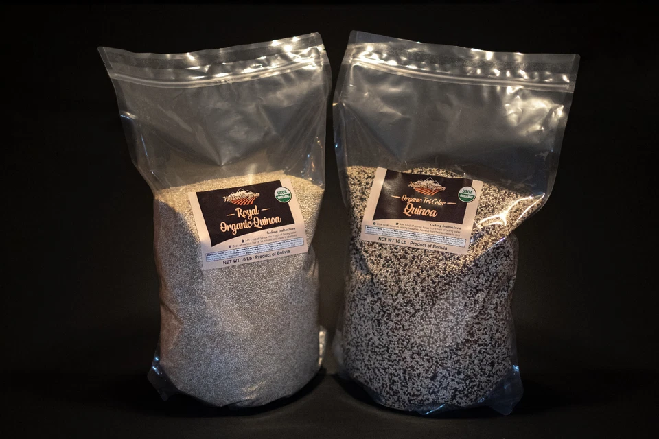 Комбинированный Royal органический киноа и трехцветный органический киноа (18 фунтов, 2-9 фунтов мешки) - Изображение 2 из 4