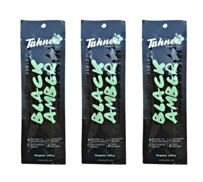 Tahnee/Black Amber Tanning Lotion 3x15ml/Solariumkosmetik/Bräunungslotion 