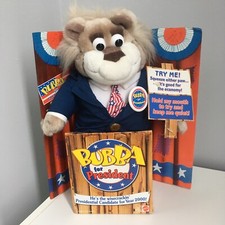 1999 Vintage Bubba For President Talking Plush Mattel -Election Toy- Politics