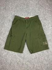 Vintage Oakley Shorts Adult 34 Green Cargo Y2K Waist Outdoor Mens