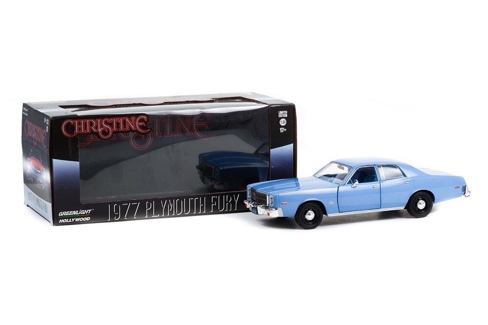 グリーンライト 1977 PLYMOUTH FURY 警察車両 1/43 GREENLIGHT