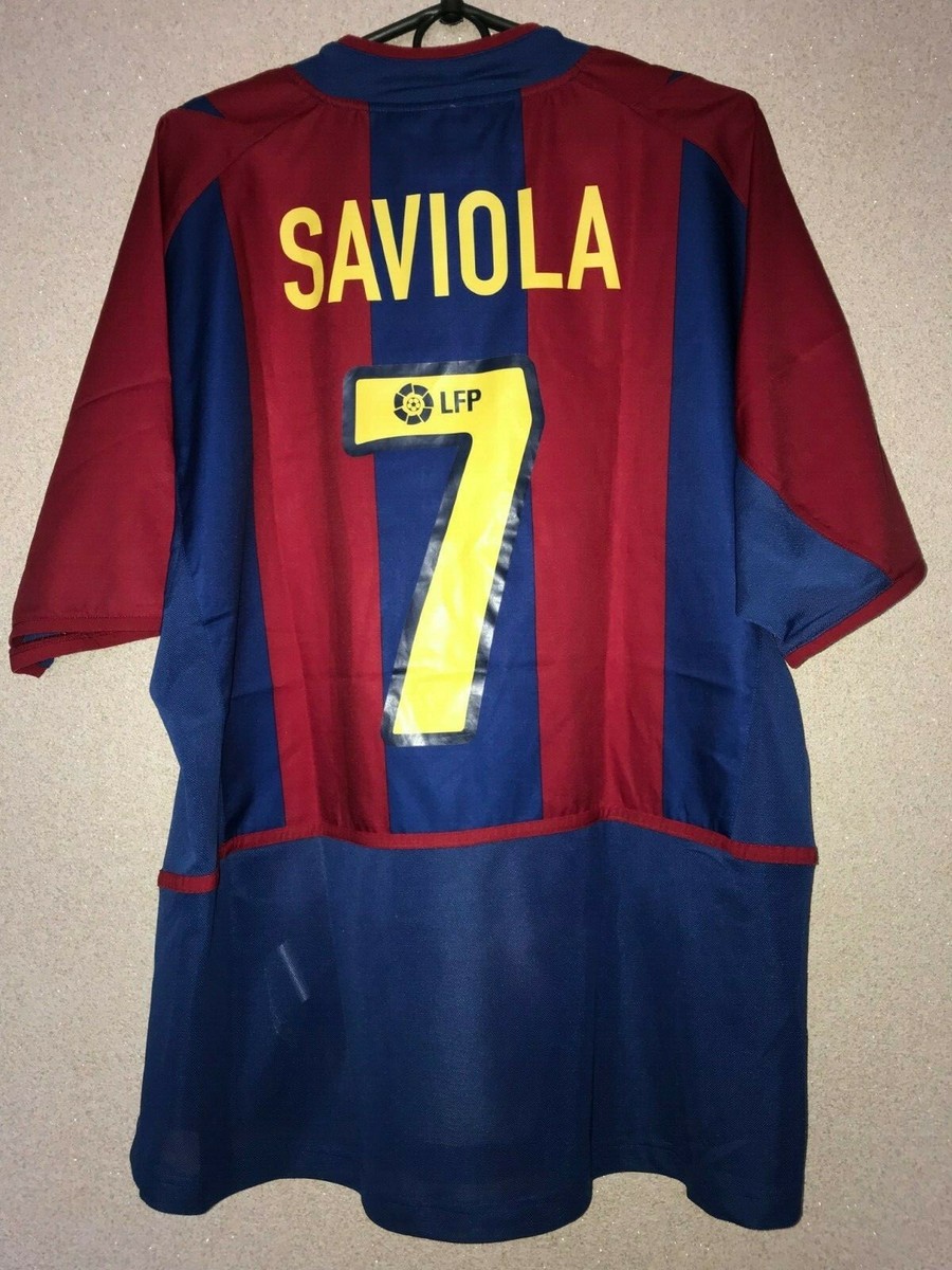 FC Barcelona 2003 ユニフォーム Barcelona FC Nike 2003/04 Home Vintage Football Shirt Soccer