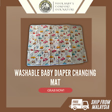 Waterproof Changing Pad Mat Baby Changing Mat 27.56" x 35.43"