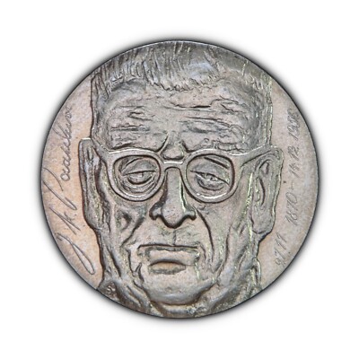 FINLAND. 1970, 10 Markkaa, Silver - Juho Paasikivi, President, Helsinki