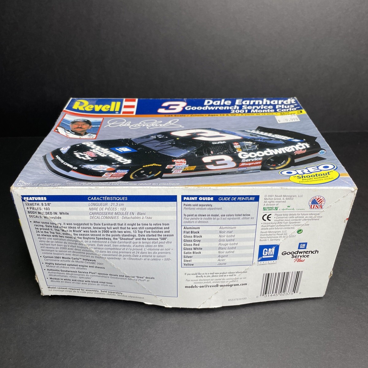 Revell Dale Earnhardt Goodwrench Silver Anniversary NASCAR 1:24