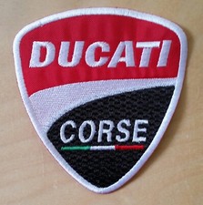 DUCATI CORSE - PATCH TOPPA ricamata 7,5 cm X 8 cm
