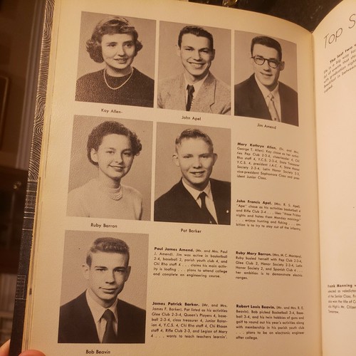 1953 Bishop Mcguinness Catholic High School Yearbook Oklahoma City Chi Rho - Picture 3 of 12