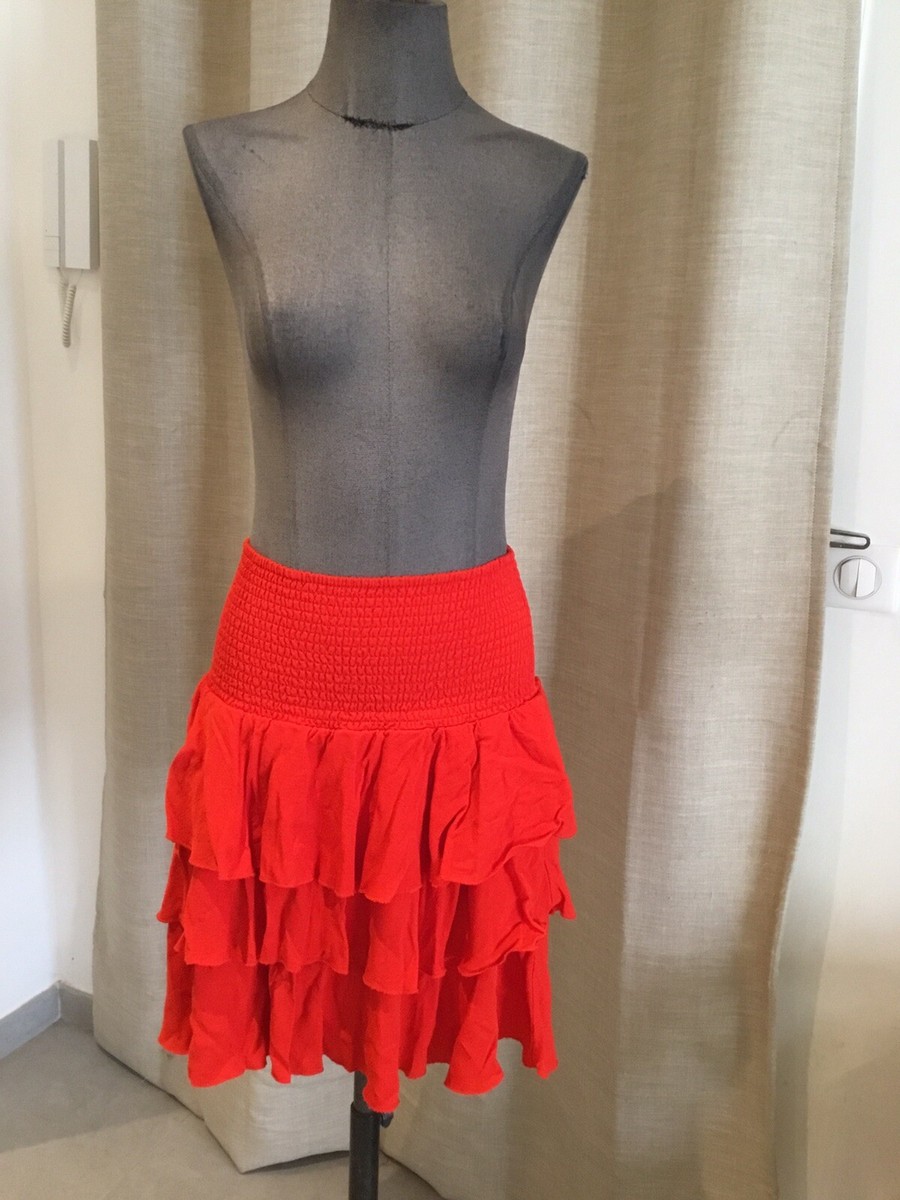 Pull Femme Maje En Fin Coton Rose – Taille 36/38, état Impeccable