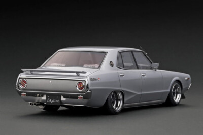 1/18 イグニッション モデル 日産 スカイライン2000 GT-X シルバー ignition model 1/18 Nissan Skyline 2000 GT-X (GC110) Silver IG3271