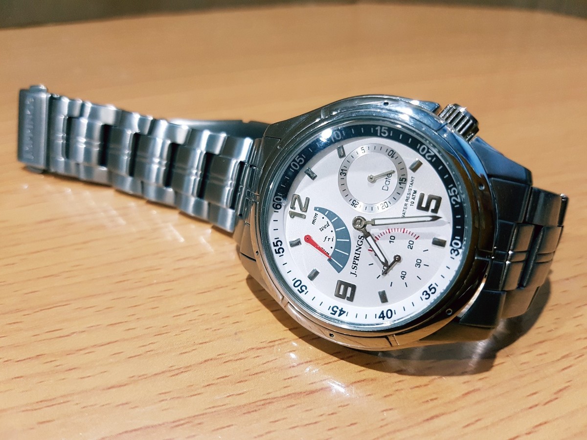 Vintage Collectible Day-Date J. Springs SII Link Watch 100m