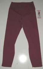 ACTIVE LIFE Womens English Rose Lace Up Exercise Active Capris Pants NWT M