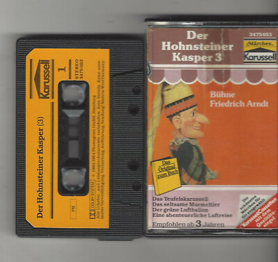 MC  Der Hohnsteiner Kasper - Folge 3 - alte Auflage -Märchen Karussell ANGEBOT