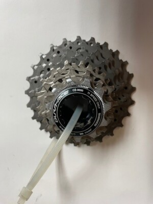 SHIMANO デュラエース　CS-9000 11s 11-25 中古 Shimano Dura-Ace CS-9000 11 speed Cassette 11 x 25 T TI