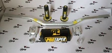 Pro Taper Motocross Enduro Handlebars, Grips, Pad And Clamps long Bars FATBAR