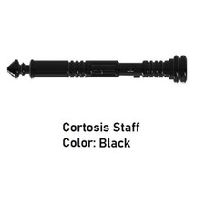 Bigkidbrix Cortosis Staff Weapon for SW Minifigures -Pick Color - NEW
