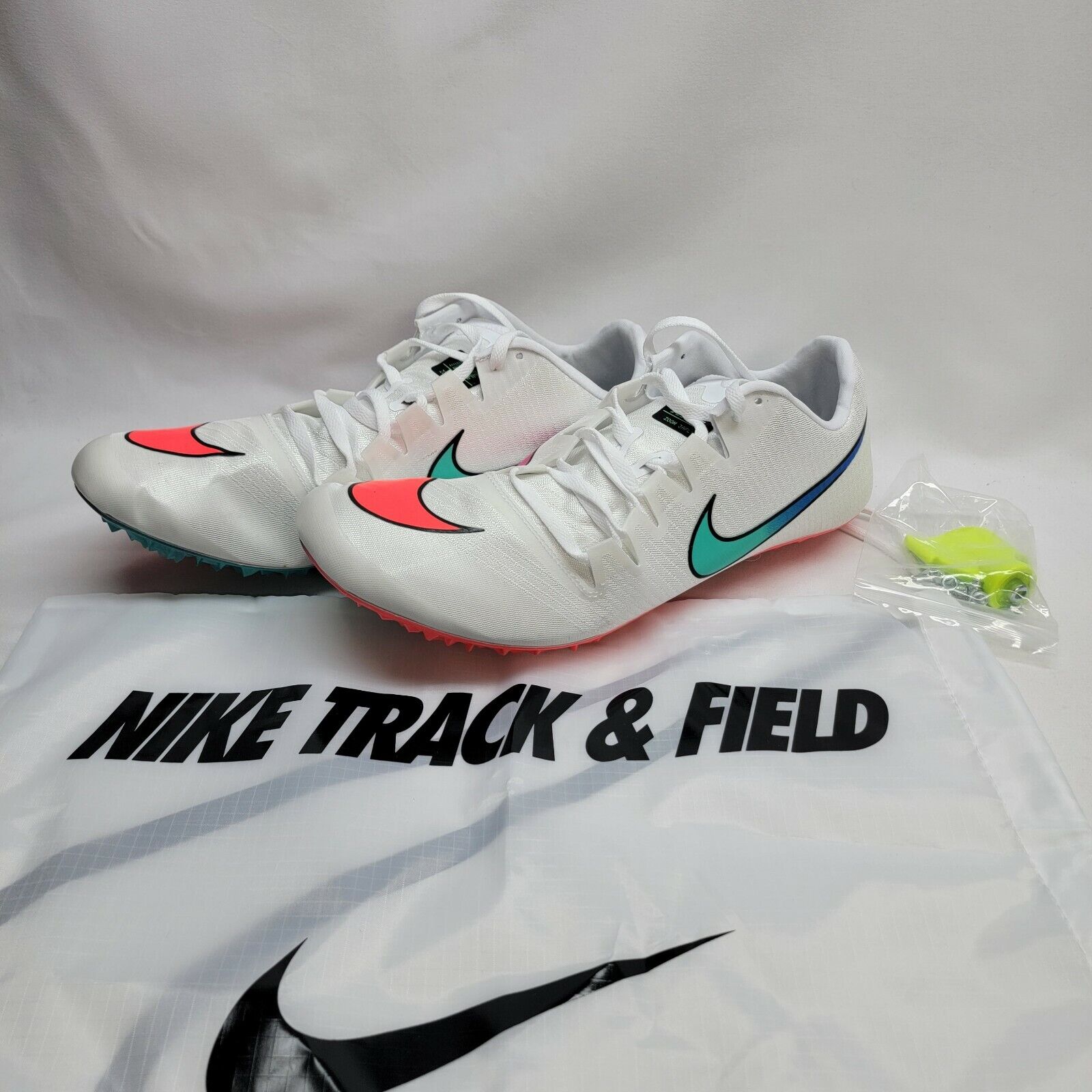 Nike Zoom Ja Fly 3 Track Sprint Spikes Men Size 12.5 Women 14 