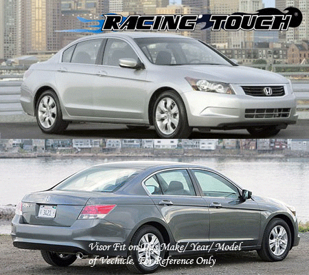 Out-Channel Window 2mm Visors Rain Guard Sunroof 5pcs For Honda Accord 4DR 08-12 - Bild 6 von 6