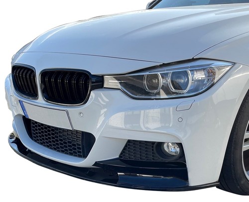 Spoilerlippe für BMW 3er F30 F31 2011-2019 Sport Look schwarz hochglänzend + ABE - Afbeelding 2 van 5