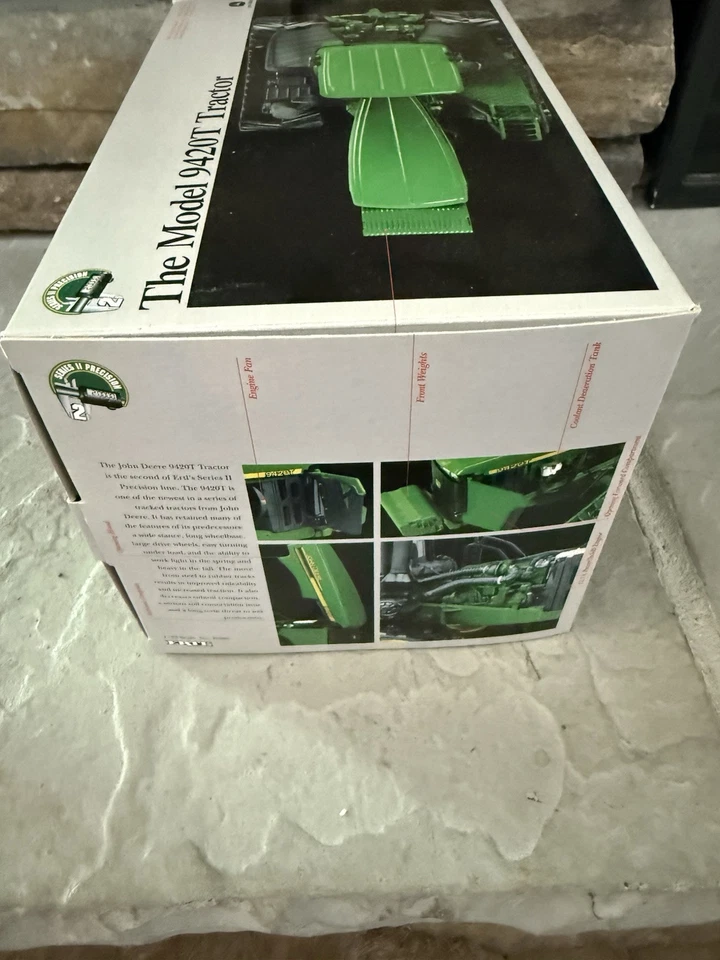 Tractor de juguete John Deere 9420T Precision Classic 1/32 coleccionistas nuevo en caja Foto 2 de 4