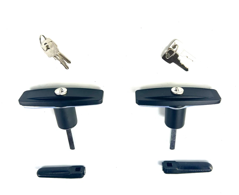 2 x Flexiglass Ute Lid Lock Push Button Pop Up Flat Top Hard Soft Tonneau Cover - Image 2 of 4