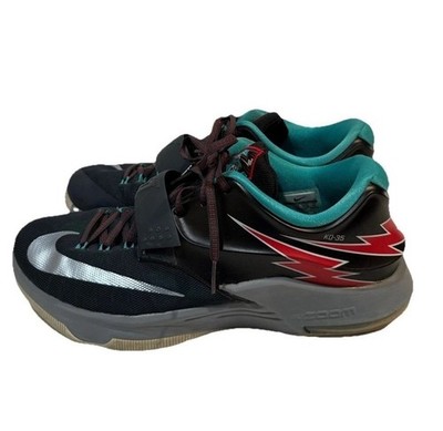 Nike Kevin Durant KD 7 Thunder Bolt Men's Shoes Sneakers Size 13 653996-005