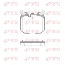 REMSA Bremsbelagsatz Scheibenbremse X2050.00 für BMW 7er G70 5er G60 G90 G68 540