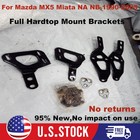 For 90-25 Mazda MX5 Miata NA NB Full Hardtop Mount Brackets w/ Mounting Hardware