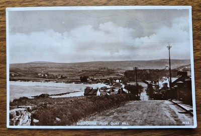 1952 Ballycastle von Quay Hill Echtfoto Postkarte Co. Antrim RPPC