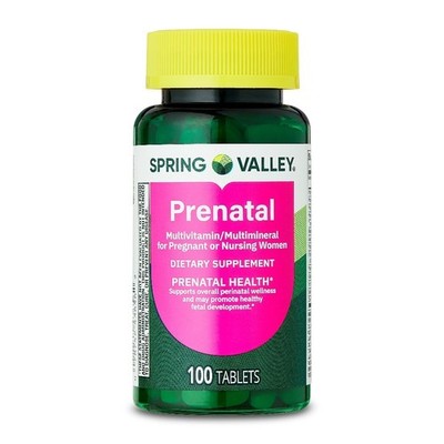 Prenatal Vitamins with Folic Acid Iron Calcium DHA for Pregnant and