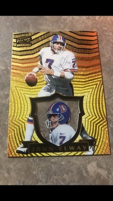 1997 Pacific Invincible John Elway #44   HOF