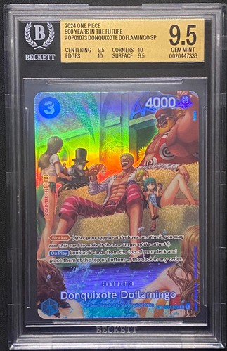 Donquixote Doflamingo (SP Card) graded BGS 9.5 for sale on eBay