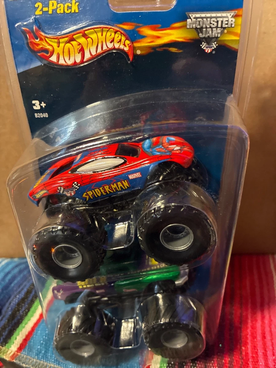 Hot Wheels Monster Jam Spider-Man Diecast Monster Trucks for sale