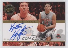 2008 Press Pass Power Pick Auto 237/250 Kosta Koufos #PP-KK Auto 0dt