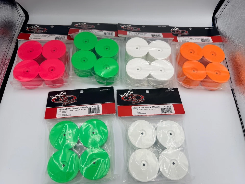 DE ProLine 2WD 4WD Front Rear 2.2 Buggy Carpet Tire Lot Associated Losi New - Image 2 of 4