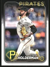 2024 Topps Update Baseball Card #US172 Colin Holderman