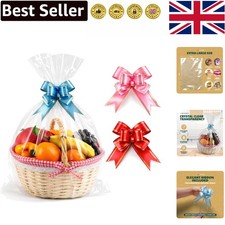 Large 50x70cm Crystal Clear Cellophane Bags &ndash; Versatile 10 Pack for Gifting
