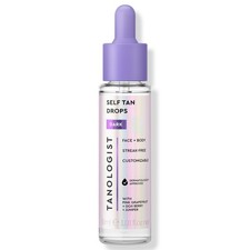 Tanologist DARK Self Tan Drops For Face  Body 1.01oz 30ml Customizable Tanner