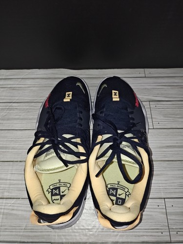 NIKE PG 5 Dark Obsidian Basketball Shoes Sneaker Mens Size 10 Black Melon Tint - Picture 7 of 9