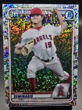 2020 Bowman Draft #BD-163 Adam Seminaris Chrome Sparkle 1st
