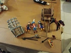 Playmobil medieval prisoner cage trolley 3674